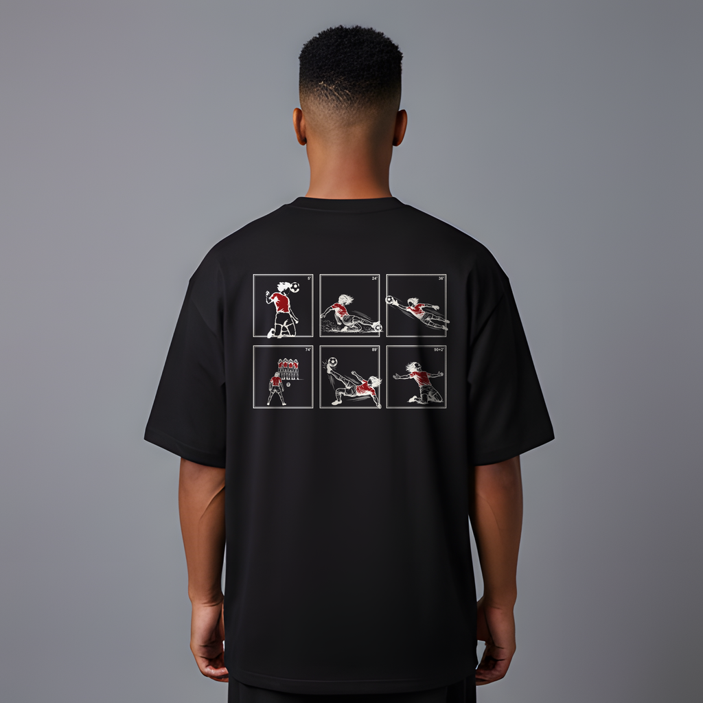 FRZA Actions Tee — Black back