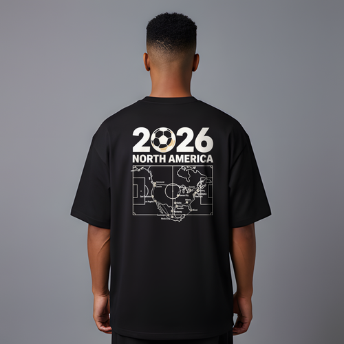 New York Tee - Black back