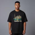 Toronto Tee - Black front