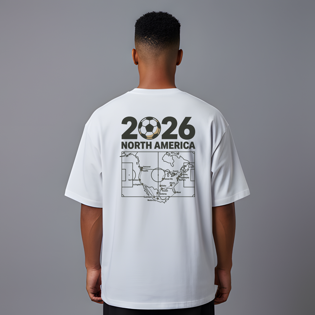 Vancouver Tee - Back White